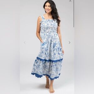 NWT Beau & Ro Joey Sketch Maxi Dress